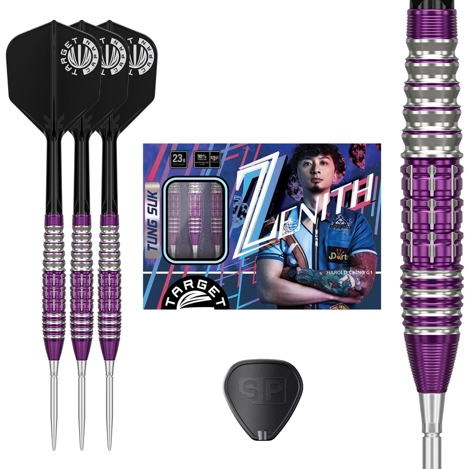 TARGET JAPAN - Zenith G1 90% Tungsten Steel Tip Darts