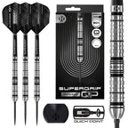 HARROWS - Supergrip Tapered 90% Tungsten QP Steel Tip Darts