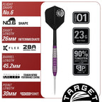 TARGET JAPAN - Zenith G1 90% Tungsten Steel Tip Darts