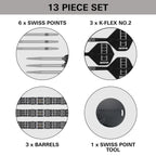 TARGET - Chris Dobey 95K 95% Tungsten SP Steel Tip Darts