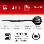 HARROWS - Ryan Searle Series 3 90% Tungsten QP Steel Tip Darts