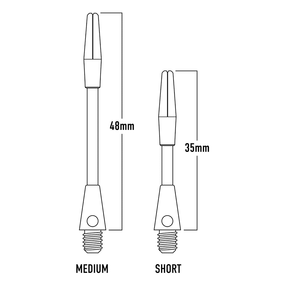 HARROWS - Carbon Plus Dart Stems / Shafts