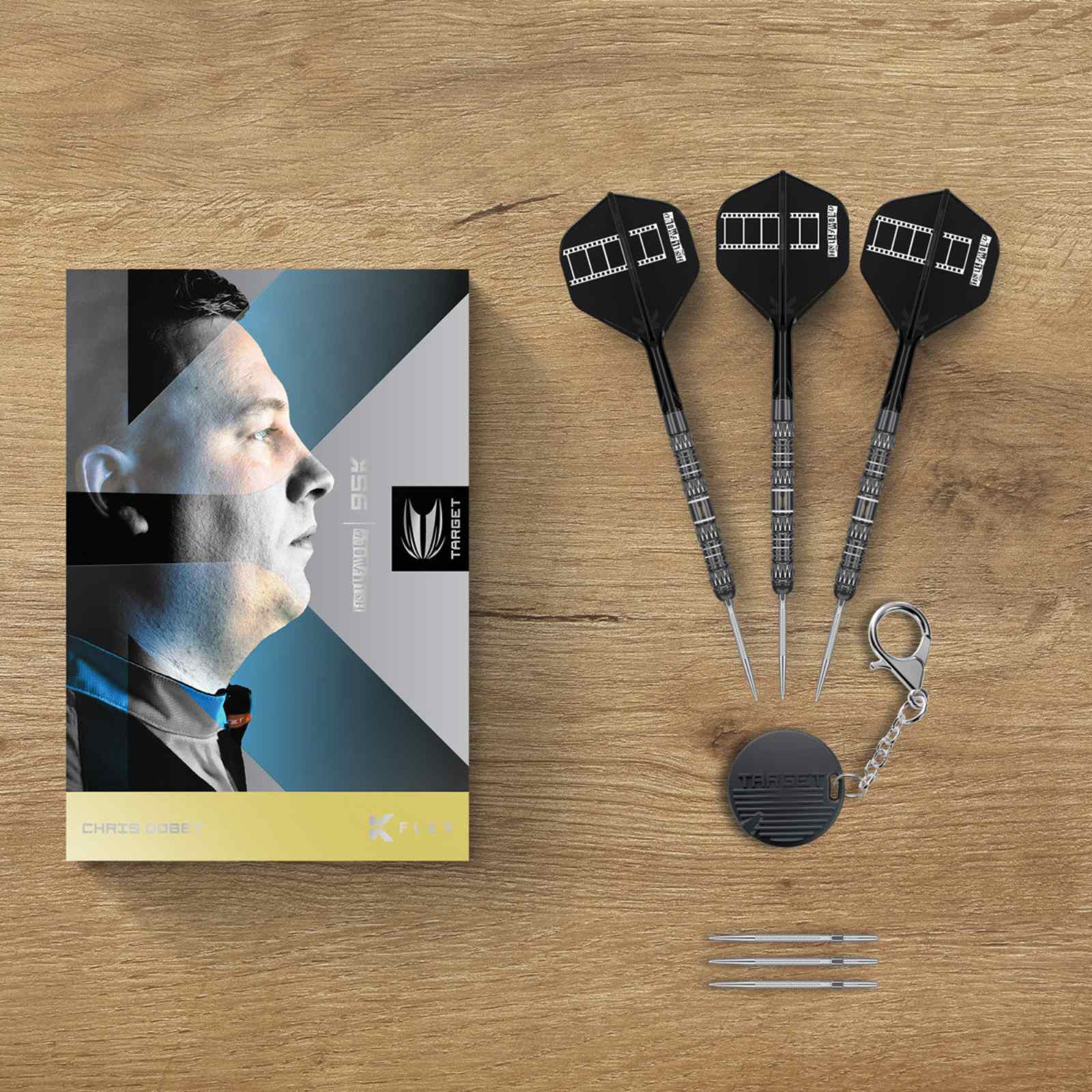 TARGET - Chris Dobey 95K 95% Tungsten SP Steel Tip Darts