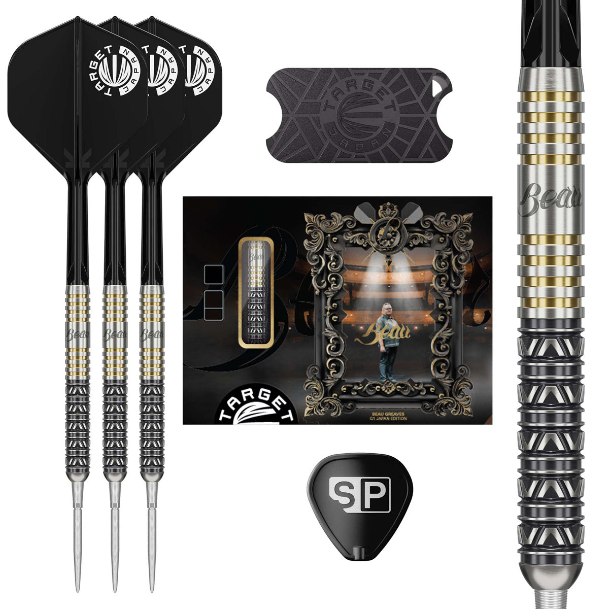 TARGET JAPAN - Beau Greaves Japan Edition 90% Tungsten SP Steel Tip Darts
