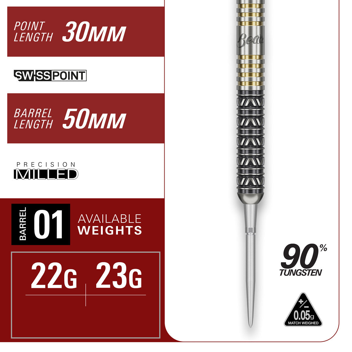 TARGET JAPAN - Beau Greaves Japan Edition 90% Tungsten SP Steel Tip Darts