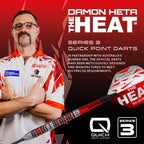 HARROWS - Damon Heta Series 3 90% Tungsten QP Steel Tip Darts