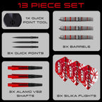 HARROWS - Damon Heta Series 4 90% Tungsten QP Steel Tip Darts