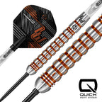 HARROWS - Luke Woodhouse Series 2 90% Tungsten QP Steel Tip Darts