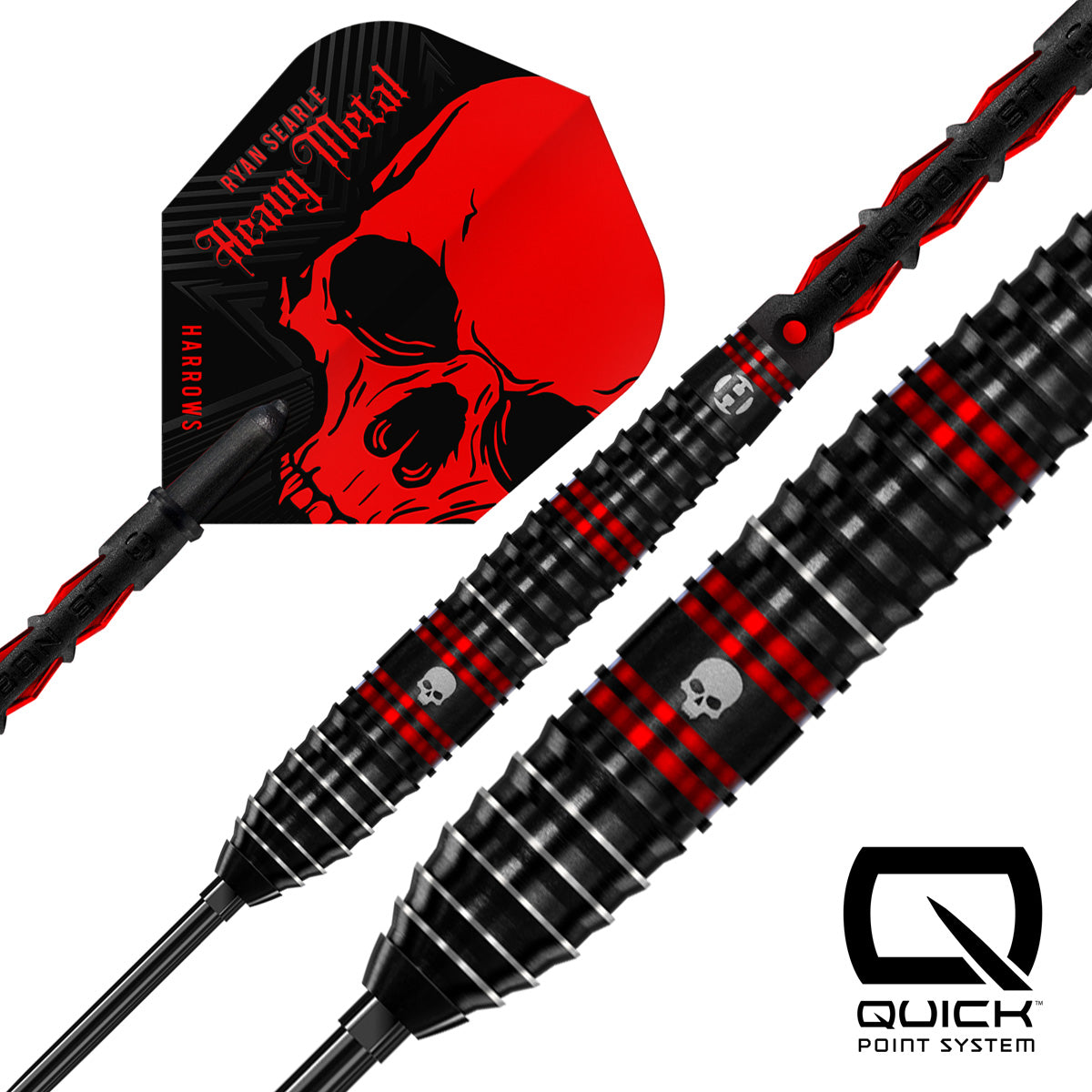 HARROWS - Ryan Searle Series 1 90% Tungsten QP Steel Tip Darts