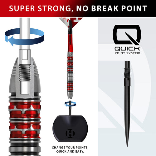 HARROWS - Damon Heta Series 3 90% Tungsten QP Steel Tip Darts