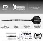 HARROWS - Supergrip Torpedo 90% Tungsten QP Steel Tip Darts