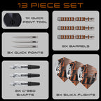 HARROWS - Luke Woodhouse Series 3 90% Tungsten QP Steel Tip Darts