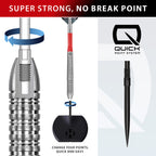 HARROWS - Damon Heta Series 1 Natural 90% Tungsten QP Steel Tip Darts