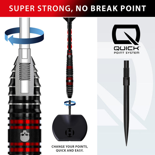 HARROWS - Ryan Searle Series 1 90% Tungsten QP Steel Tip Darts
