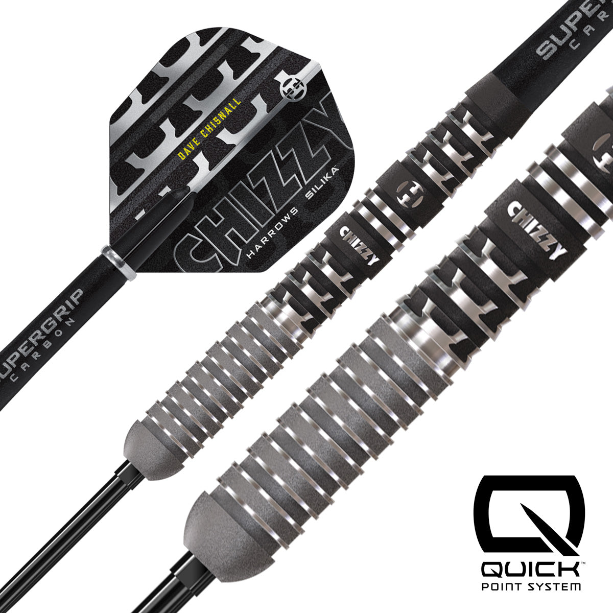 HARROWS - Dave Chisnall Chizzy Series 4 90% Tungsten QP Steel Tip Darts