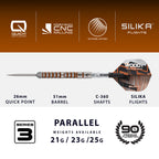 HARROWS - Luke Woodhouse Series 3 90% Tungsten QP Steel Tip Darts