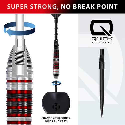 HARROWS - Ryan Searle Series 2 90% Tungsten QP Steel Tip Darts