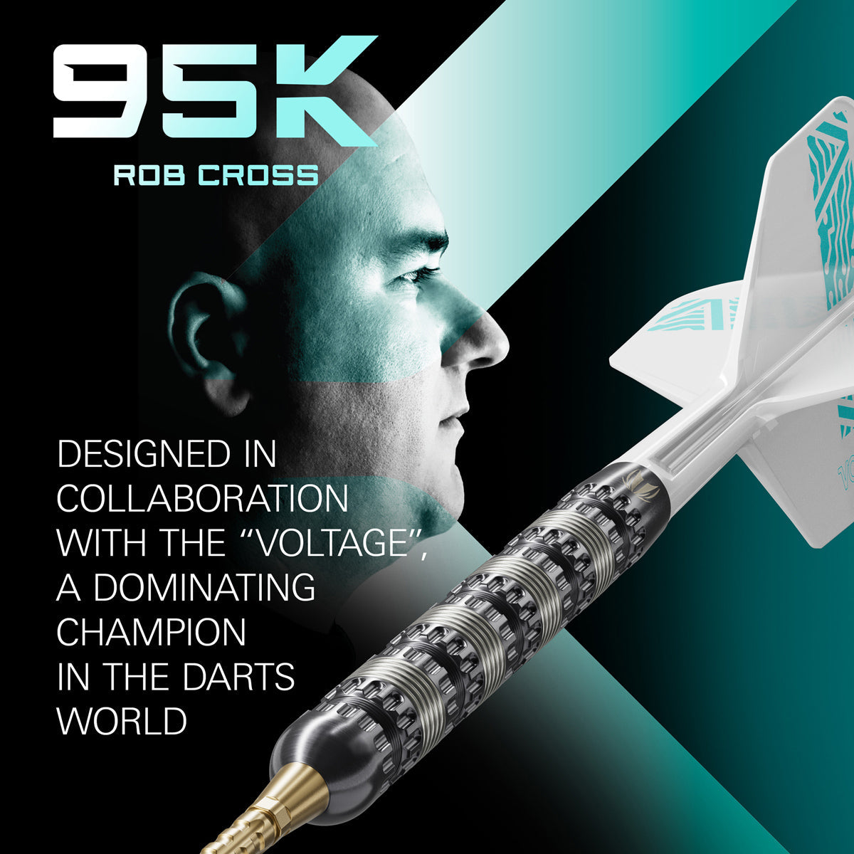 TARGET - Rob Cross 95K 95% Tungsten SP Steel Tip Darts