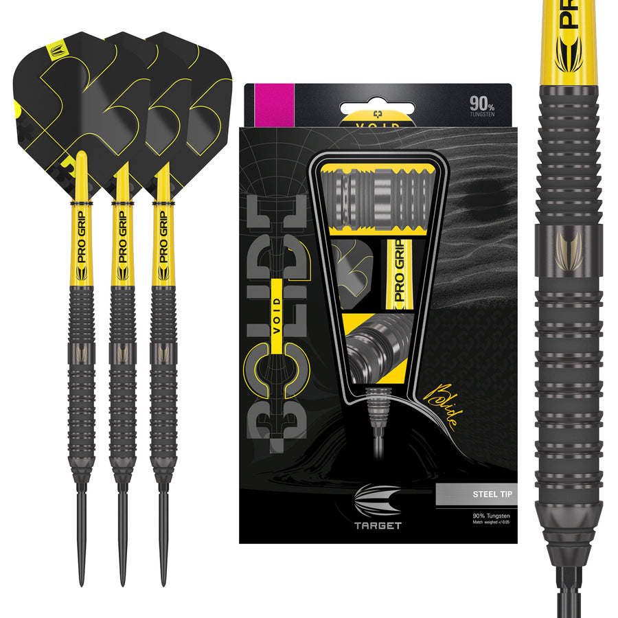 TARGET - Bolide Void 02 Swiss Point 90% Tungsten Steel Tip Darts