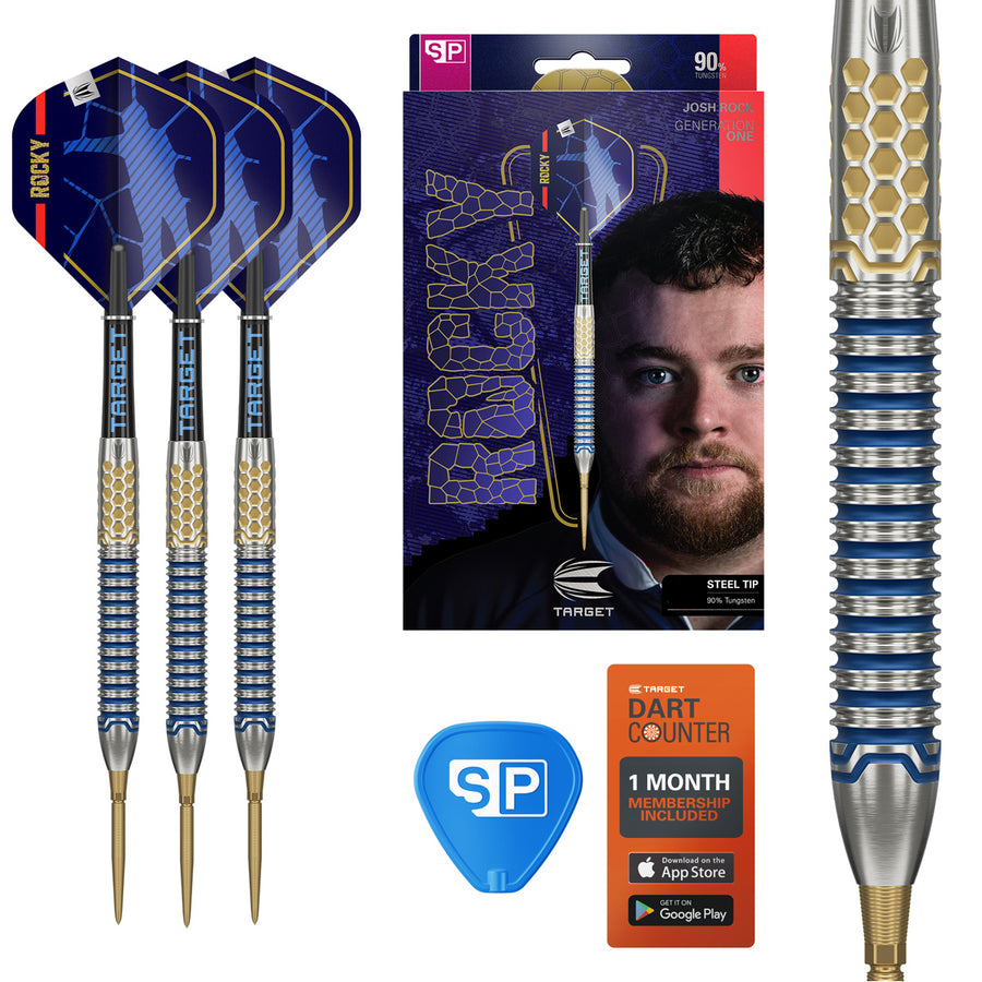TARGET - Josh Rock G1 90% Tungsten SP Steel Tip Darts