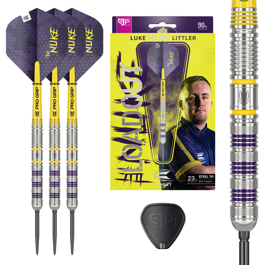 TARGET - Luke Littler Loadout 90% Tungsten SP Steel Tip Darts