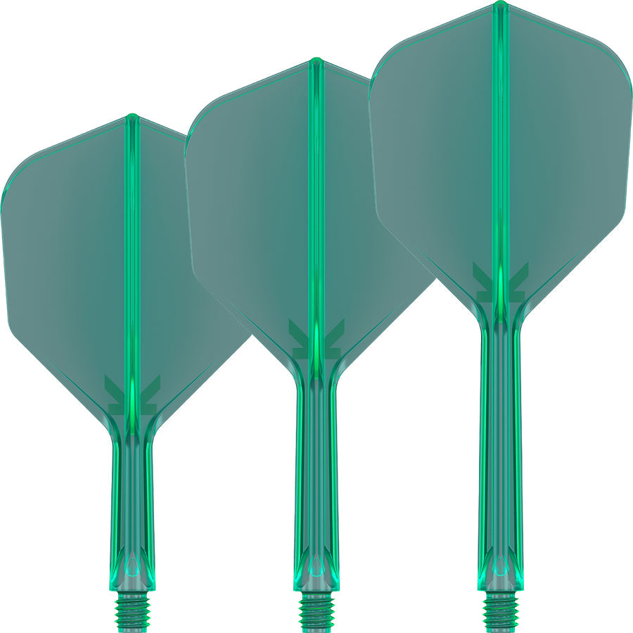 TARGET - K-Flex Green No.6 One Piece Flights