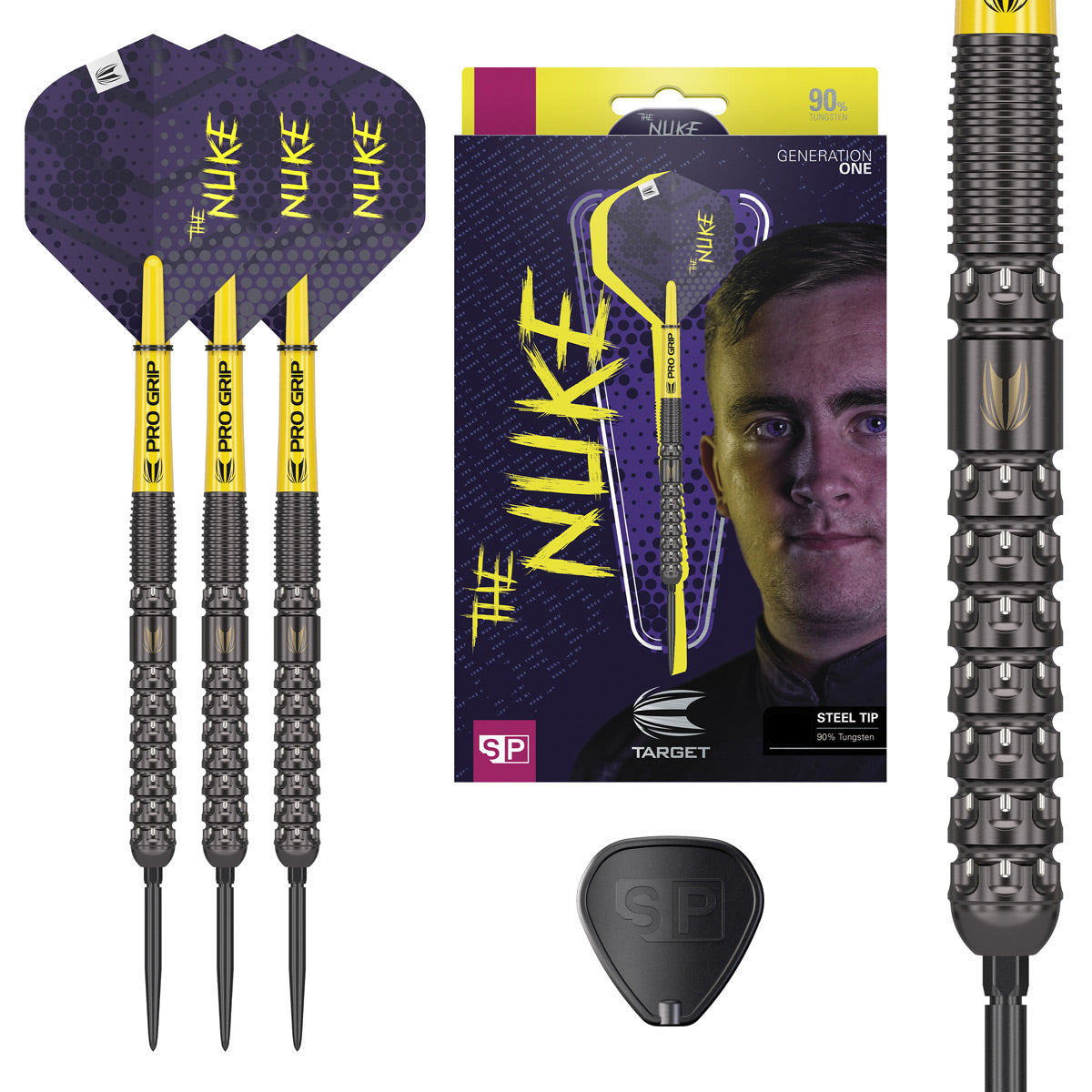 TARGET - Luke Littler 90% Tungsten SP Steel Tip Darts