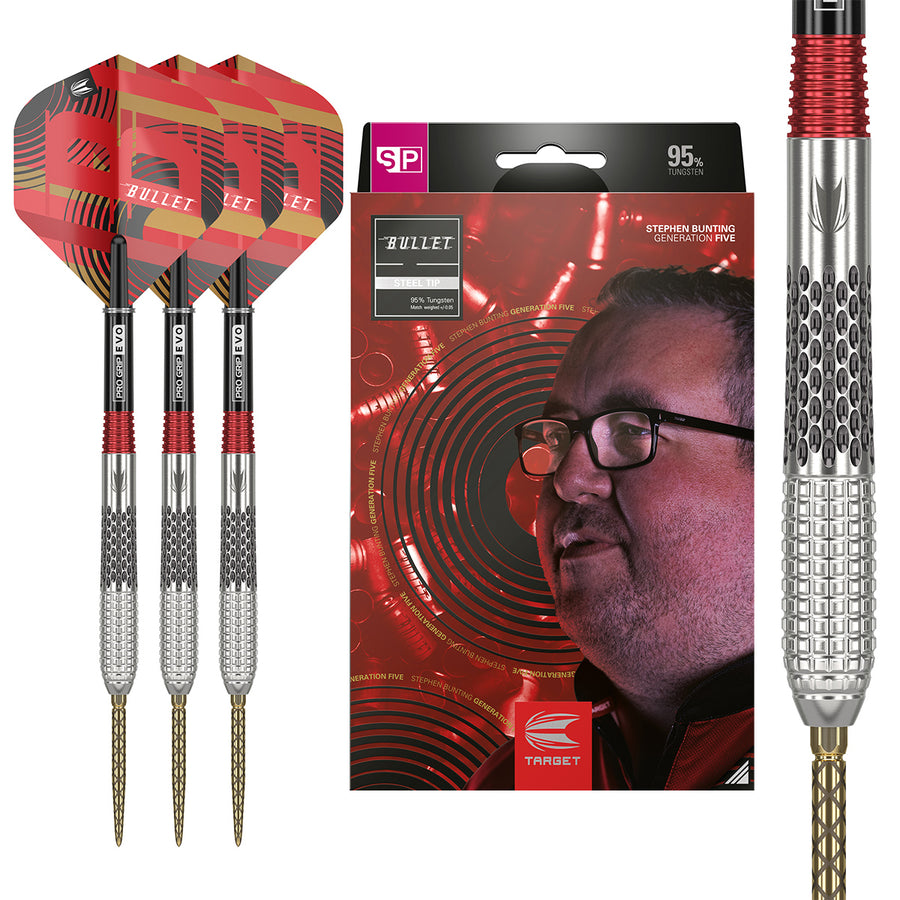TARGET - Stephen Bunting G5 90% Tungsten SP Steel Tip Darts