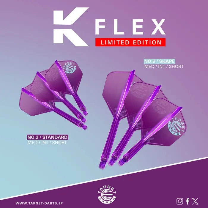 TARGET - Japan Logo K-Flex Purple No.2 One Piece Flights