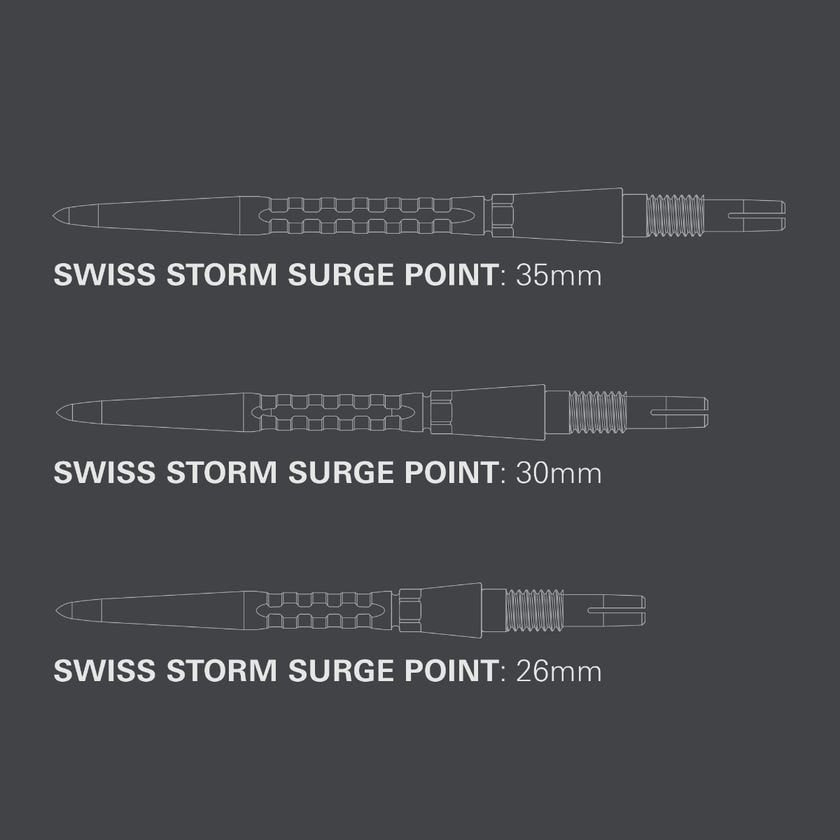 TARGET - Swiss Storm Surge Replacement Dart Points