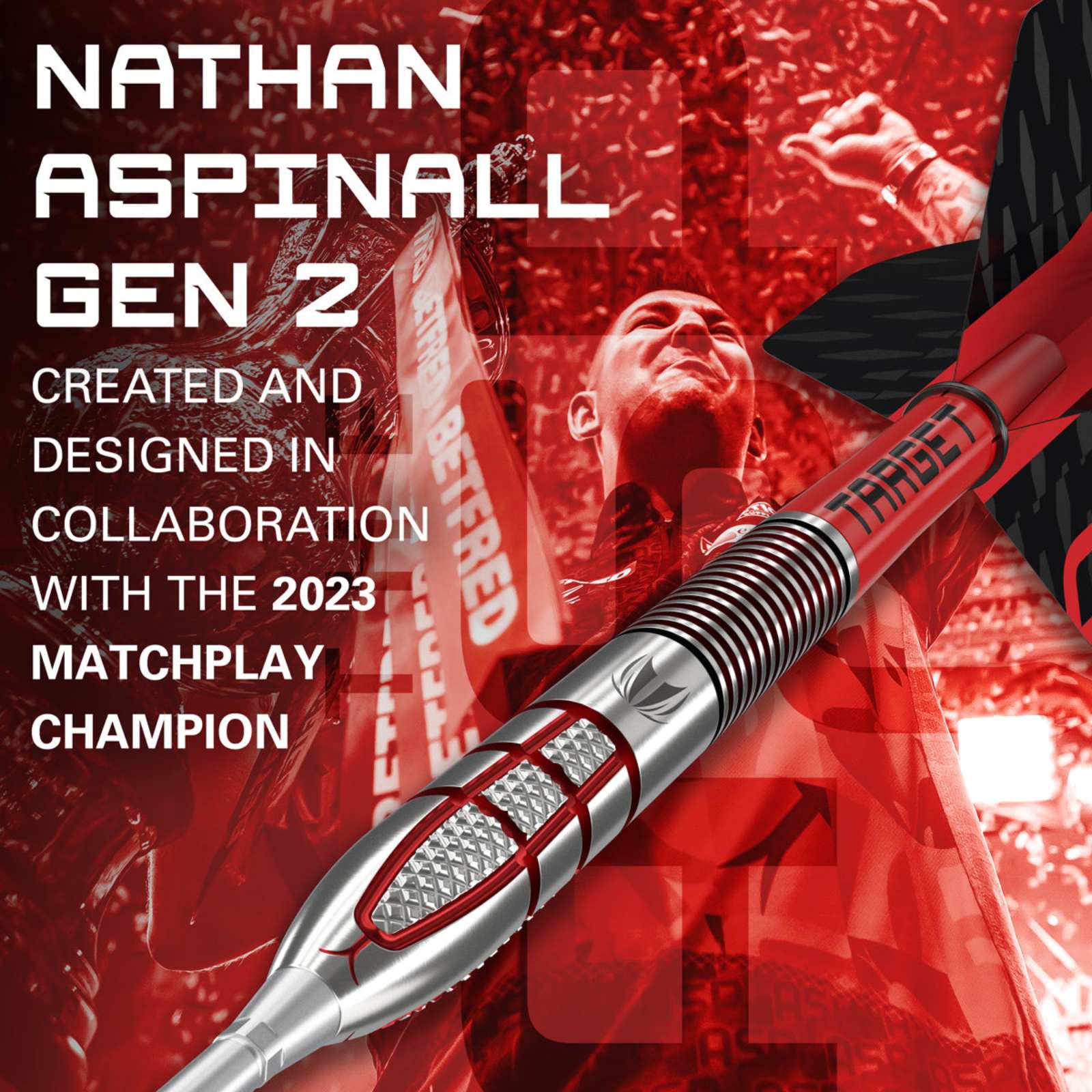 TARGET - Nathan Aspinall G2 95% Tungsten SP Steel Tip Darts