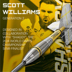 TARGET - Scott Williams G2 90% Tungsten SP Steel Tip Darts