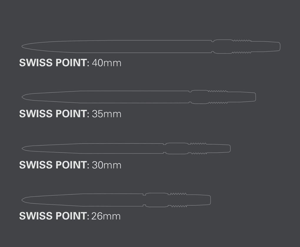 TARGET - Swiss Plain Replacement Dart Points