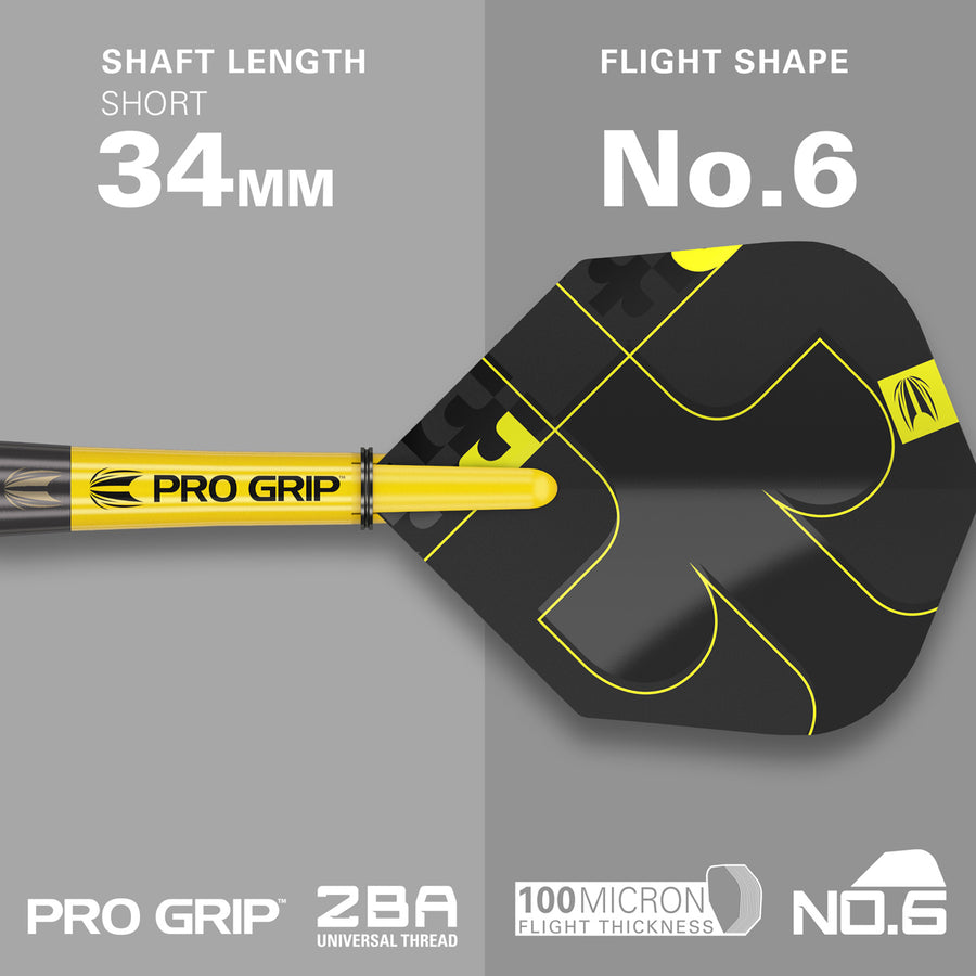 TARGET - Bolide Void 01 Swiss Point 90% Tungsten Steel Tip Darts