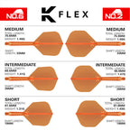 TARGET - K-Flex Orange No.2 One Piece Flights