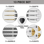 TARGET - Redux 03 90% Tungsten SP Steel Tip Darts