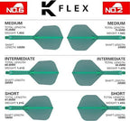 TARGET - K-Flex Green No.2 One Piece Flights