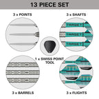 TARGET - Hydro 02 90% Tungsten SP Steel Tip Darts