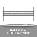 TARGET - Swiss Storm Quartz Replacement Dart Points