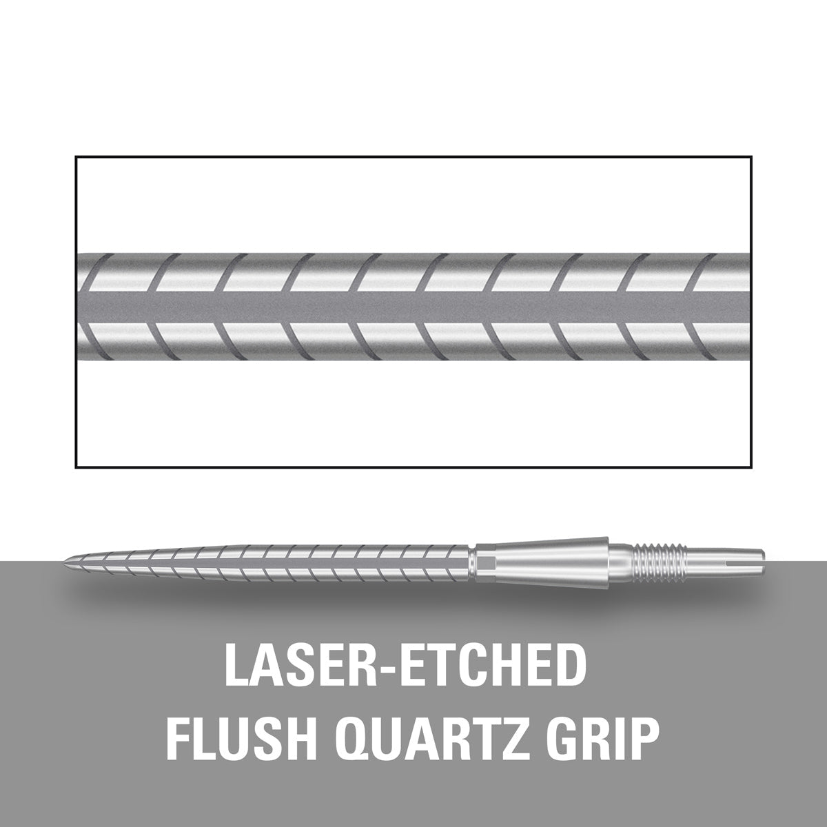 TARGET - Swiss Storm Quartz Replacement Dart Points