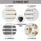 TARGET - Redux 02 90% Tungsten SP Steel Tip Darts