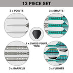 TARGET - Hydro 03 90% Tungsten SP Steel Tip Darts