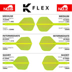 TARGET - K-Flex Yellow No.6 One Piece Flights