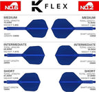 TARGET - K-Flex Blue No.6 One Piece Flights