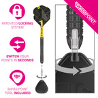 TARGET - Bolide Void 04 Swiss Point 90% Tungsten Steel Tip Darts