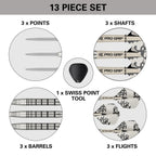 TARGET - EXO 02 90% Tungsten SP Steel Tip Darts