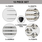 TARGET - EXO 03 90% Tungsten SP Steel Tip Darts