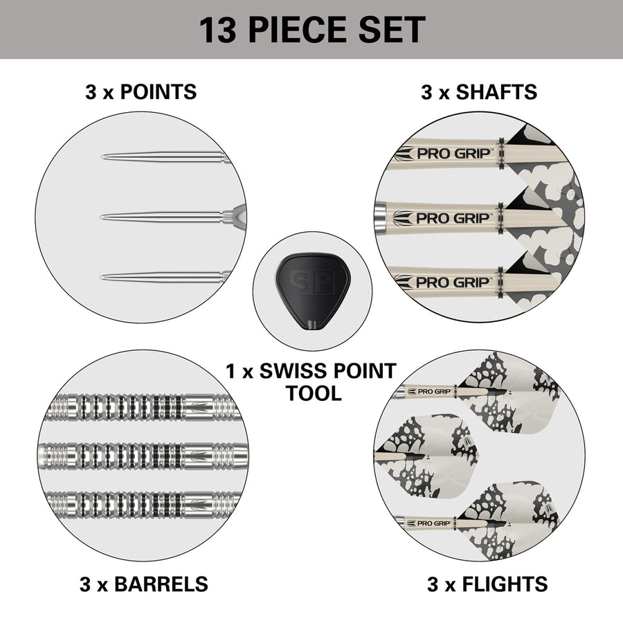 TARGET - EXO 03 90% Tungsten SP Steel Tip Darts