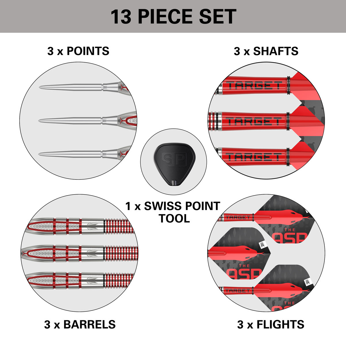 TARGET - Nathan Aspinall G2 95% Tungsten SP Steel Tip Darts