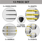 TARGET - Scott Williams G2 90% Tungsten SP Steel Tip Darts